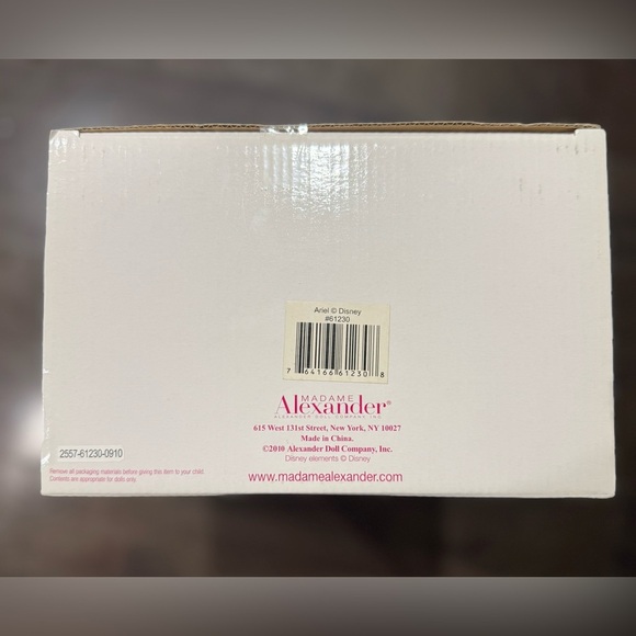 Madame Alexander Disney Princess Ariel 18" Doll NEW Little Mermaid - Picture 7 of 7